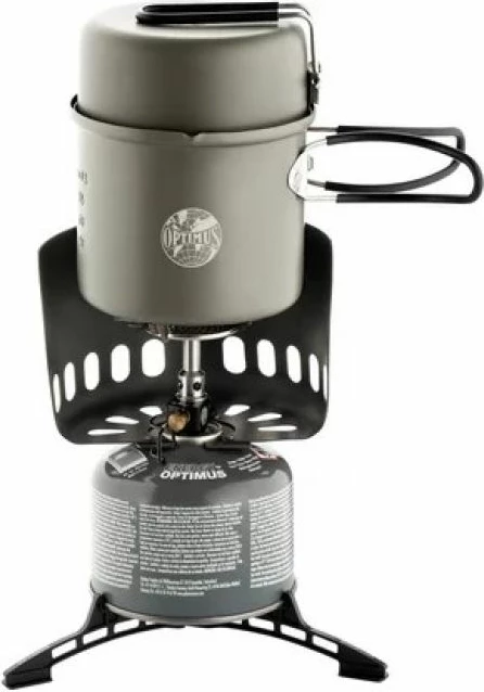 Set gatimi për kamping WD OPTIMUS Elektra Black Edition, i zi