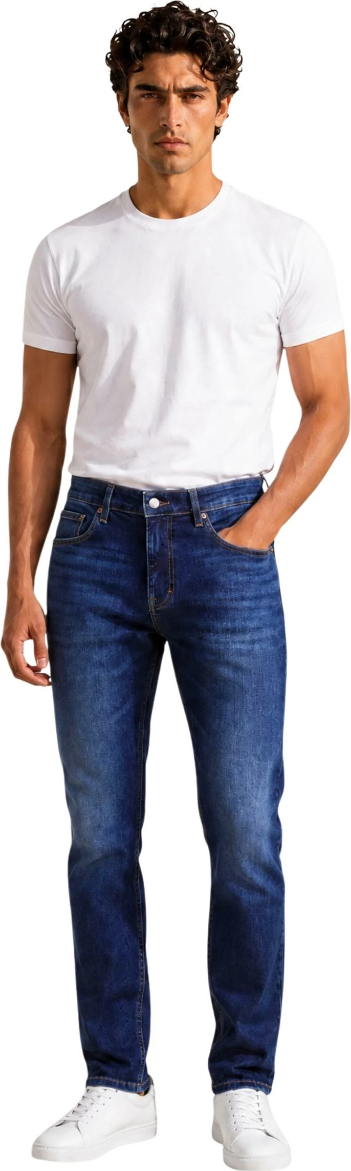 Xhinse për meshkuj Tommy Hilfiger Jeans Scanton Slim DM0DM23479, denim i errët [Madhësia: W33 L32]
