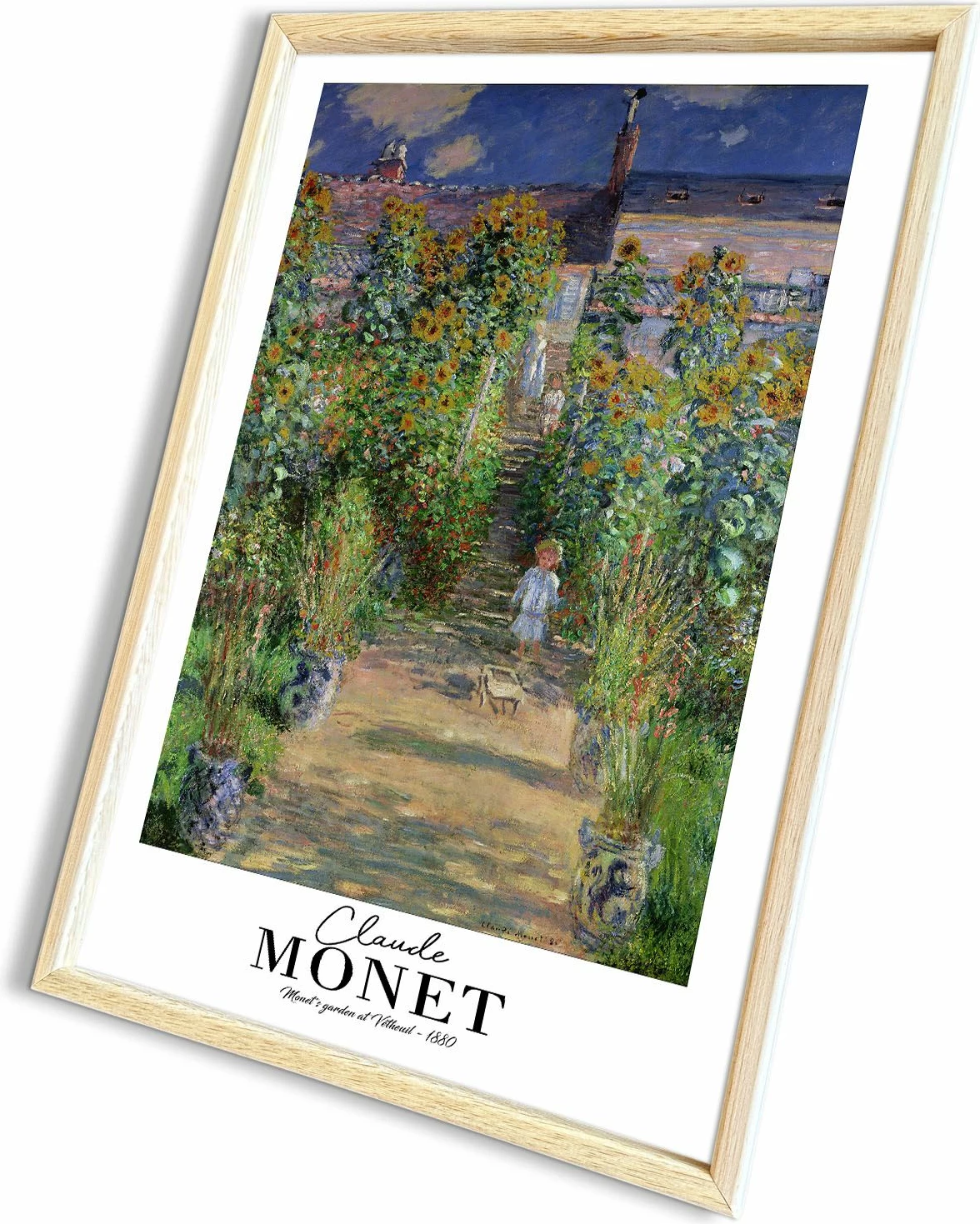 Pikturë dekorative me kornizë Wallity, 4262AHSMONET-014