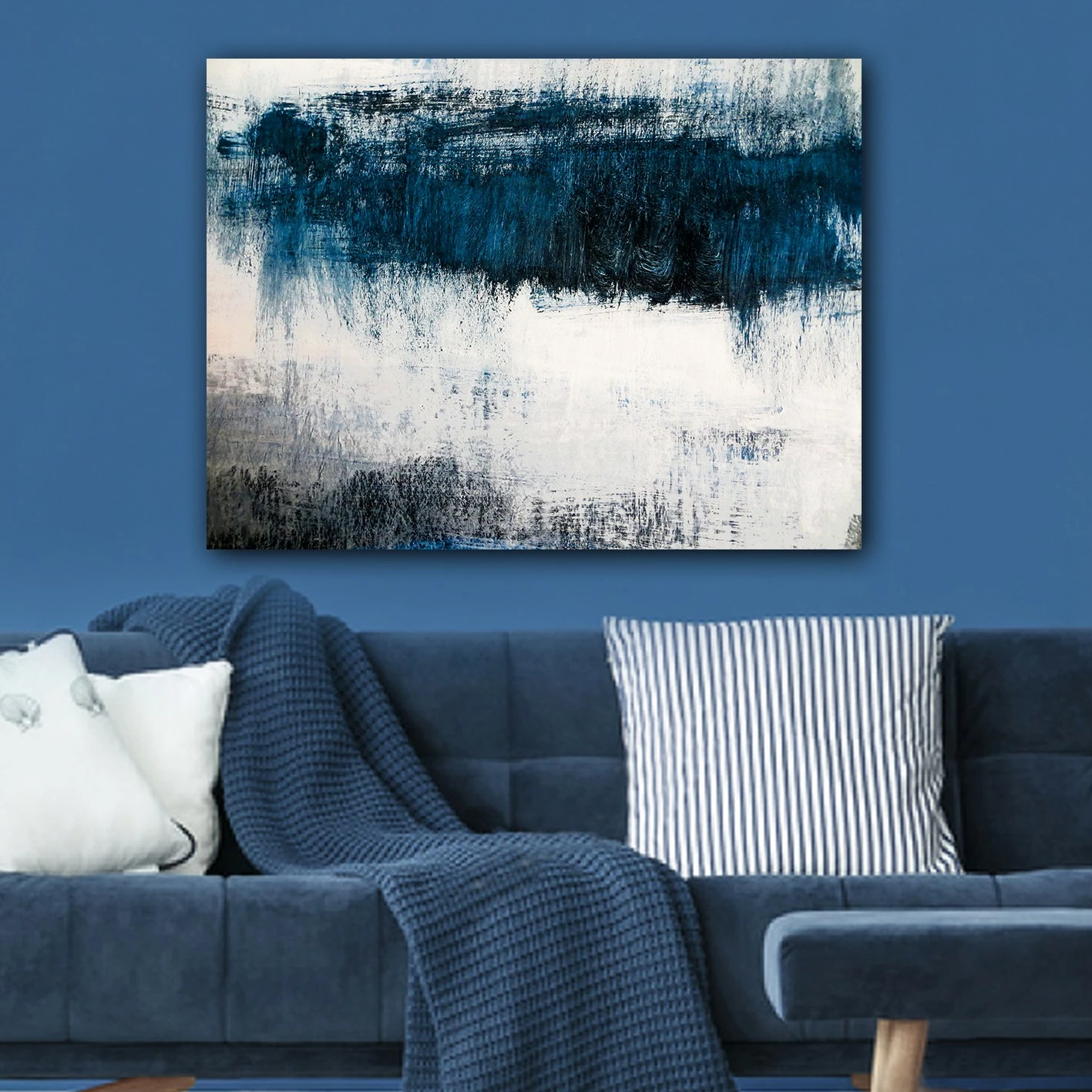 Pikturë dekorative në kanavacë, shumëngjyrëshe, 70x100cm, 1129129793_70100