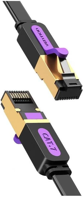 Kabëll patchcord Vention Cat.7 RJ45 Ethernet 10m i zi
