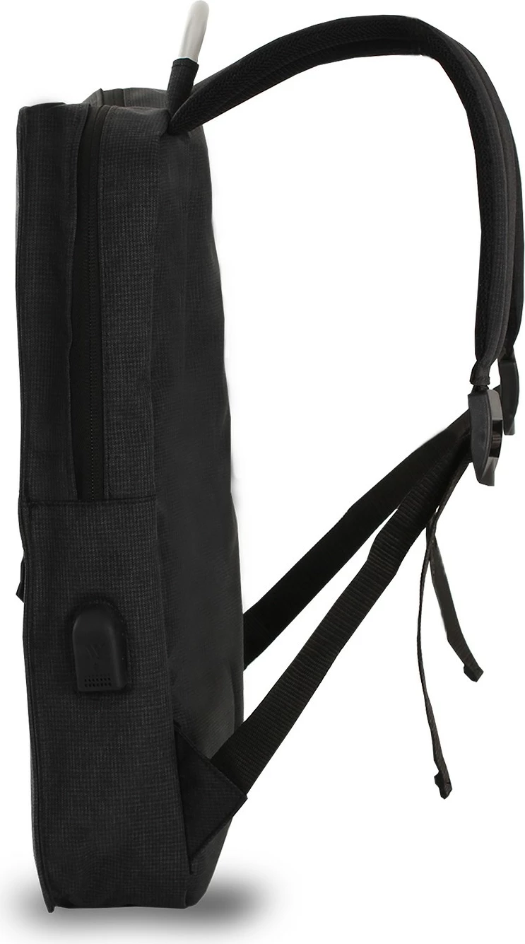Çantë shpine për laptop Zoozie Bags, e zezë, 3130