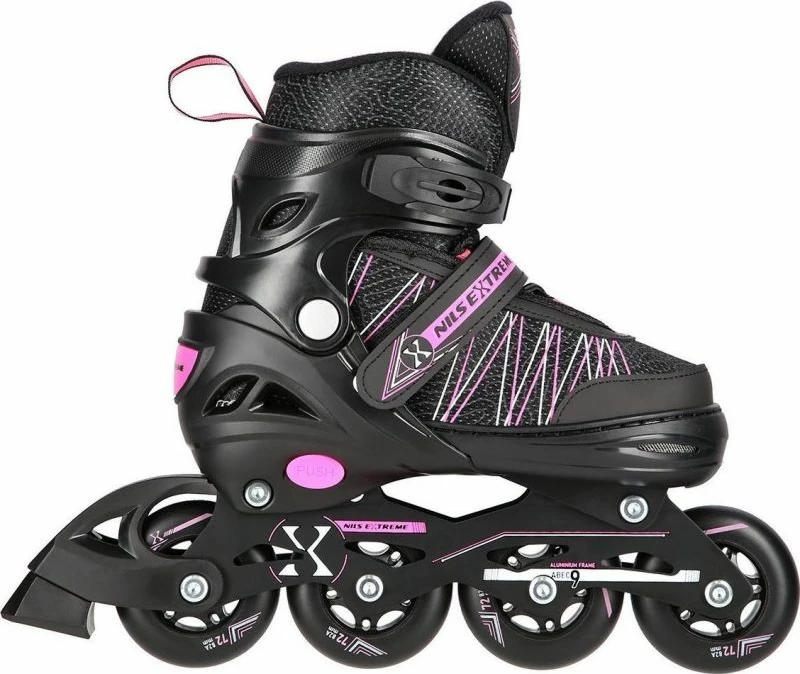 Rollera për fëmijë Nils Extreme, rozë