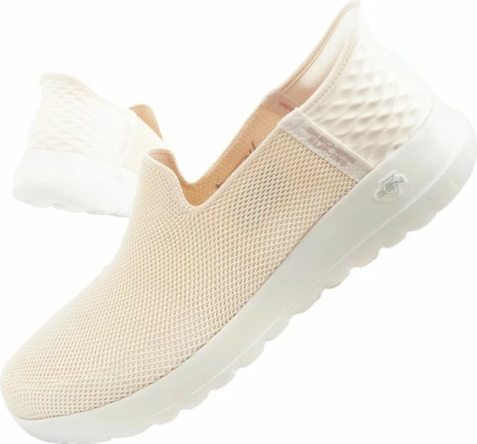 Atlete për femra Skechers, bezhë