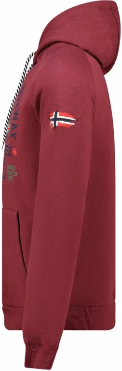 Duks për meshkuj Geographical Norway, i kuq burgundy