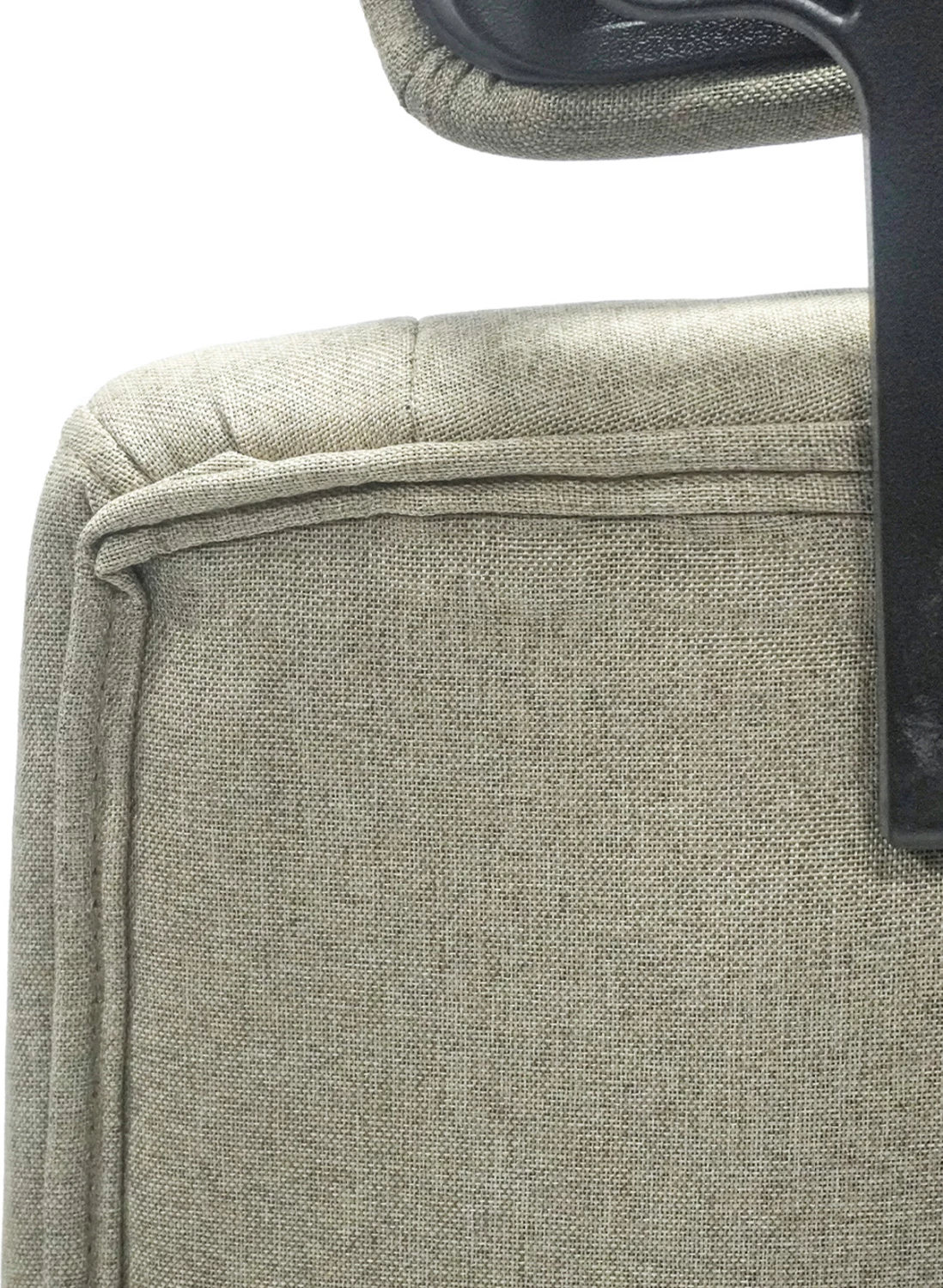 Karrige zyre NIMBLE FH1199.13, pëlhurë kaki, kornizë dhe bazë najloni e zezë, 51x61x130H cm