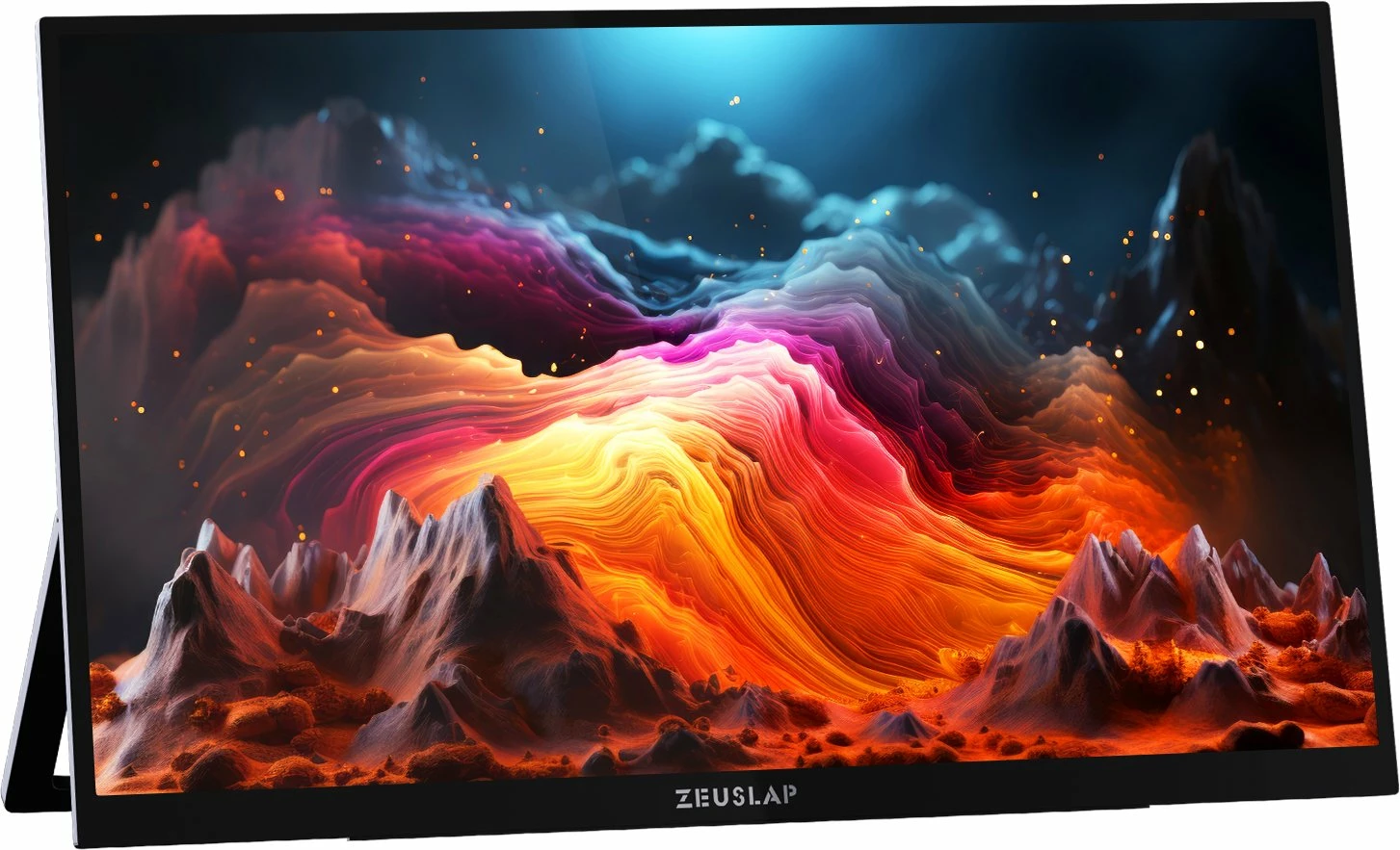 Monitor portativ Zeuslap OL133ED 13.3\" OLED Full HD touchscreen, USB-C/Mini HDMI, VESA, i zi