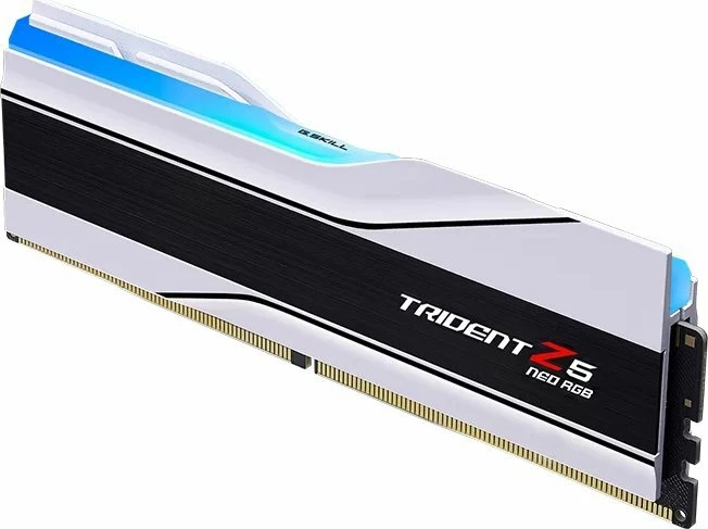RAM Memorje G.Skill Trident Z5 Neo RGB F5-6000J2836G16GX2-TZ5NRW 32GB (2x16GB) DDR5 6000MHz CL28 UDIMM, bardhë/zi, set