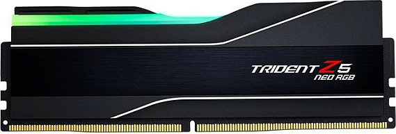 RAM Memorje G.Skill Trident Z5 Neo RGB F5-5200J4040A32GX1-TZ5NR, 32GB DDR5 5200MT/s, 1x32GB, EXPO, RGB, e zezë