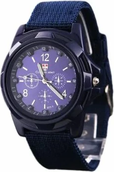 Orë dore sportive ushtarake Gemius Army, e kaltër-ODSUG04