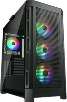 Kasë Cougar DuoFace Pro ARGB midi tower, e zezë