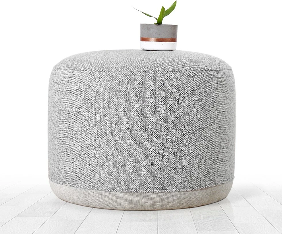Puf Atelier del Sofa, ngjyrë gri e çelët, Cedre