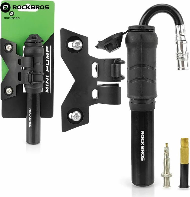 Pompë biçiklete Rockbros me mbajtëse kornize