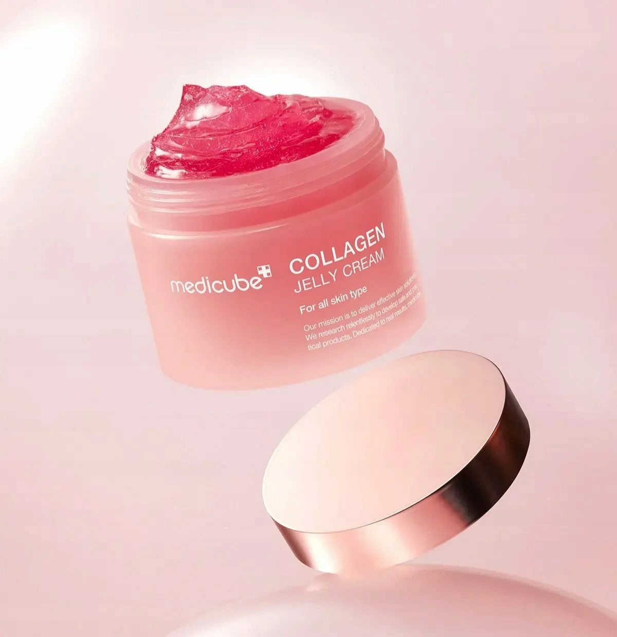 Krem xhel për fytyrë Medicube Collagen Jelly Cream 110 ml, rozë