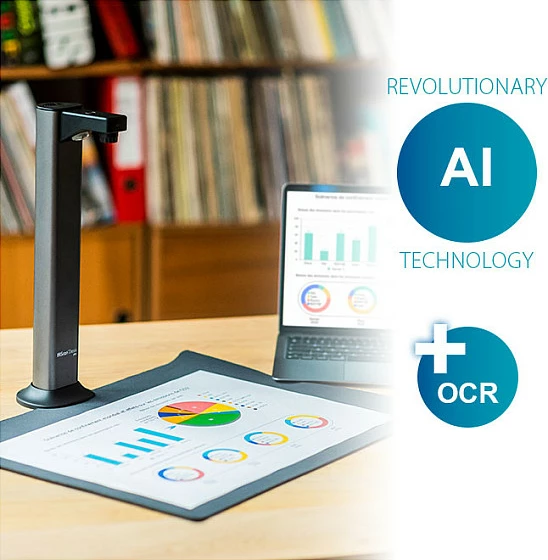 Skaner dokumentesh IRIS Scan Desk 7 Pro, A3, 18MP/4K, USB, Win/Mac, i zi
