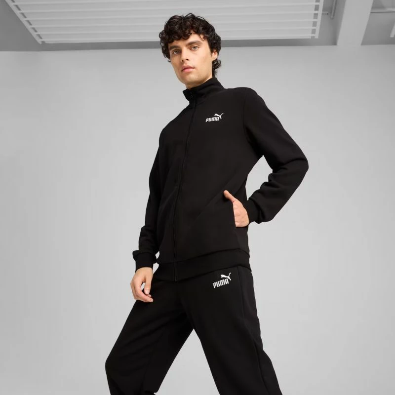 Trenerka meshkuj Puma ESS Sweat Suit 684848 01, e zezë