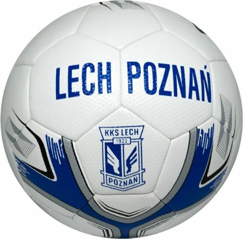 Top për futboll për tifozët e Lech Poznań, bardhë e blu