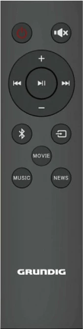 Soundbar Grundig DSB 991 SW, 2.1, 90W, Bluetooth 5.4, me subwoofer, i zi