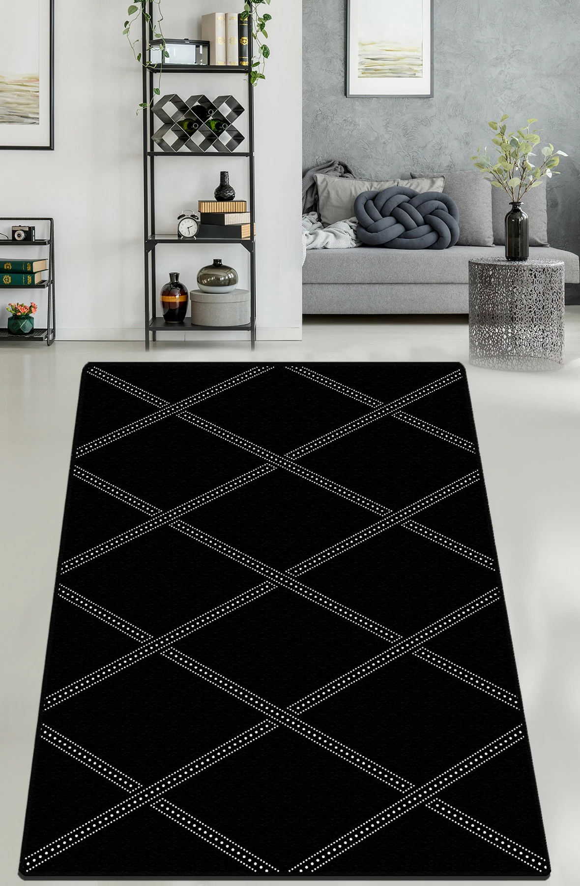 Qilim për korridor, Conceptum Hypnose, vijë me pika, 80x100cm
