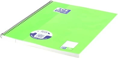 Fletore OXFORD 100050357, A4, 80 fletë, 90g, e gjelbër