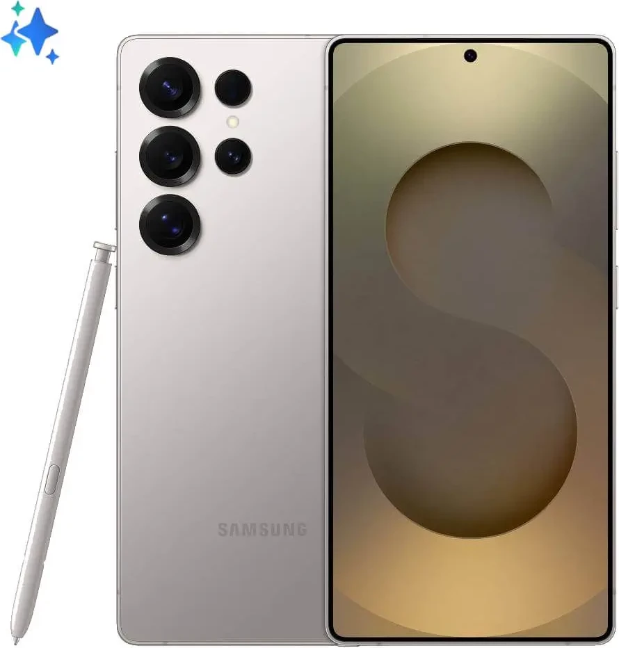 Celular Samsung Galaxy S25 Ultra, 6.8", 12/256GB, Titanium