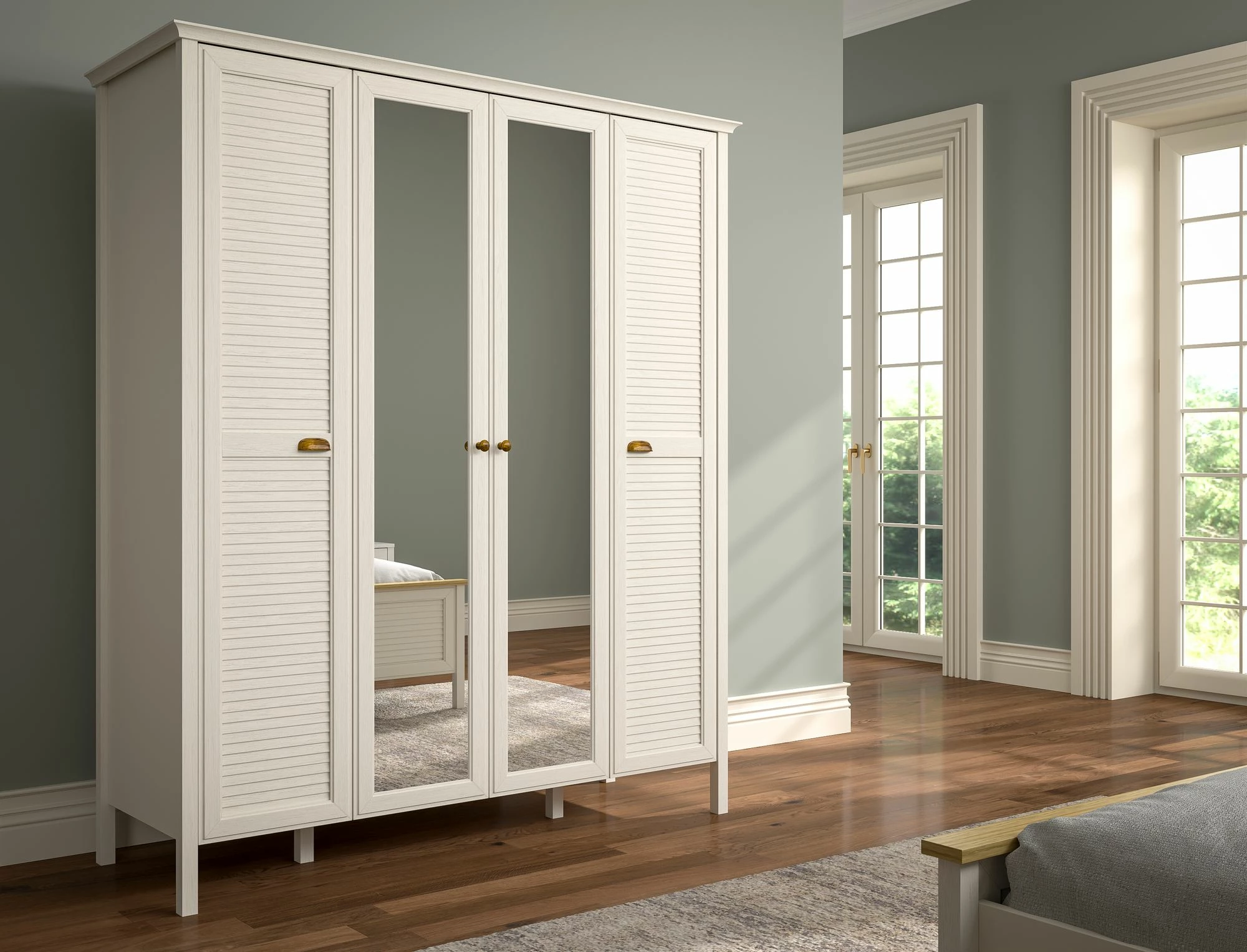 Dollap krem Skye Decor, FRN-21003