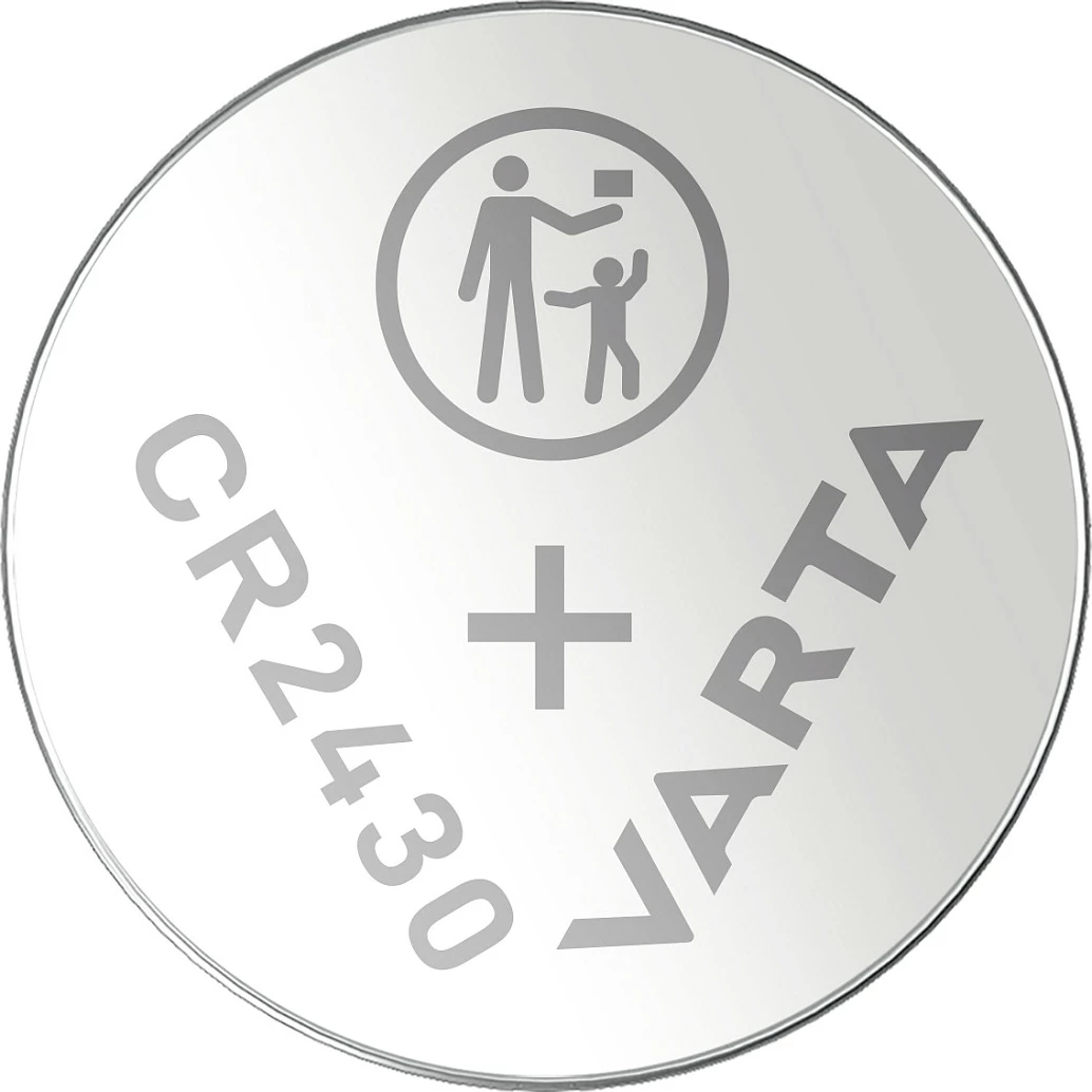 Bateri VARTA CR2430, litium 3V 290mAh, 1 copë, metalike