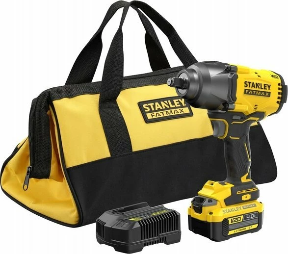 Çelës impakti Stanley SFMCF940M1 18 V 1/2" 949 Nm, 1x bateri 4 Ah, me valixhe, verdhë/zi