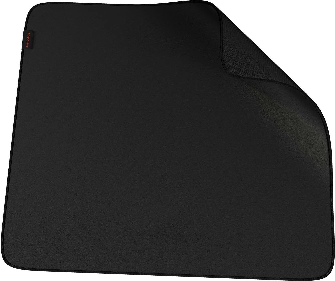 Mauspad Rampage Pulsar Pro L, 45x40cm, material jacquard, e zezë