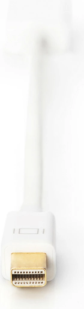 Adapter Digitus Mini DisplayPort në HDMI, 0.15m, i bardhë