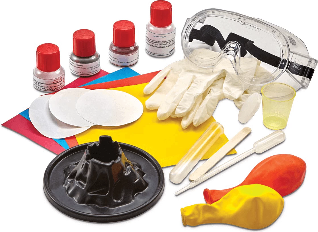 Nickelodeon Experimake Explosions and Eruptions Science Kit