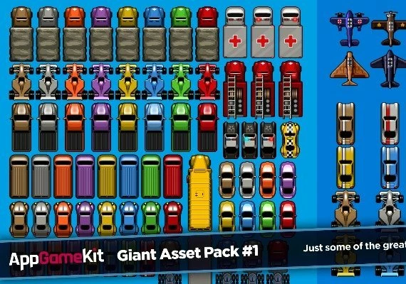 AppGameKit Classic - Giant Asset Pack 1 EN Global