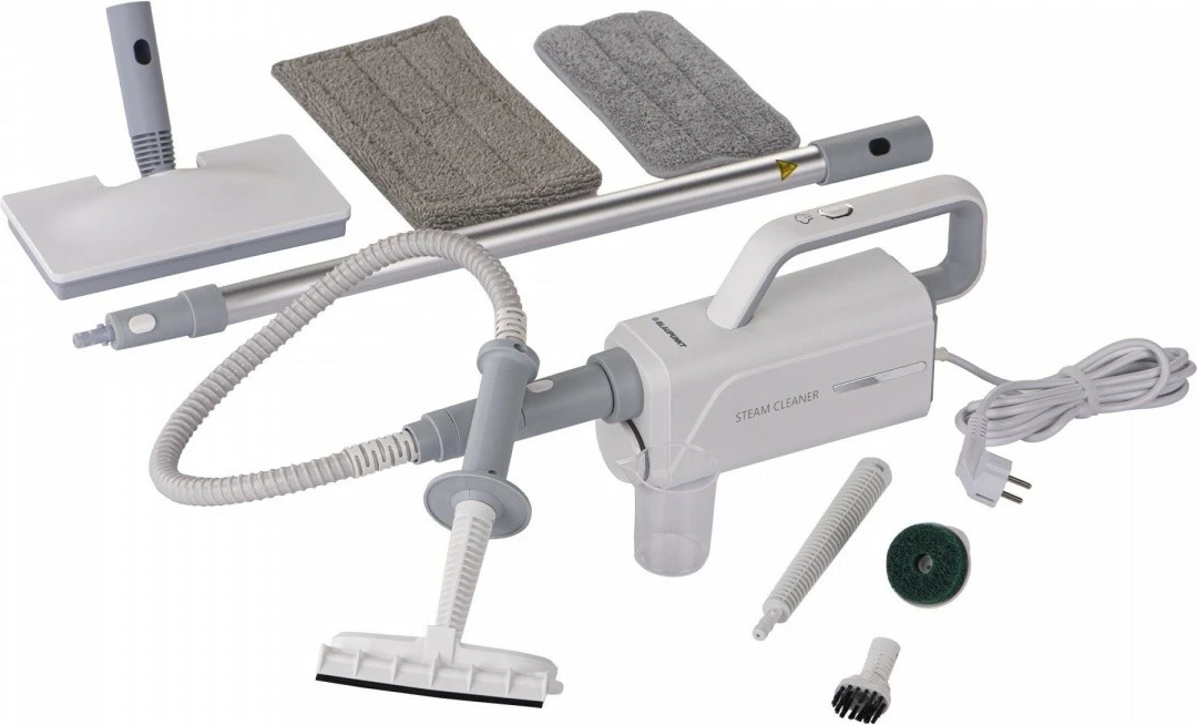 Mop me avull Blaupunkt STM601, 1500 W, 360 ml, Gri/Bardhë, me aksesorë