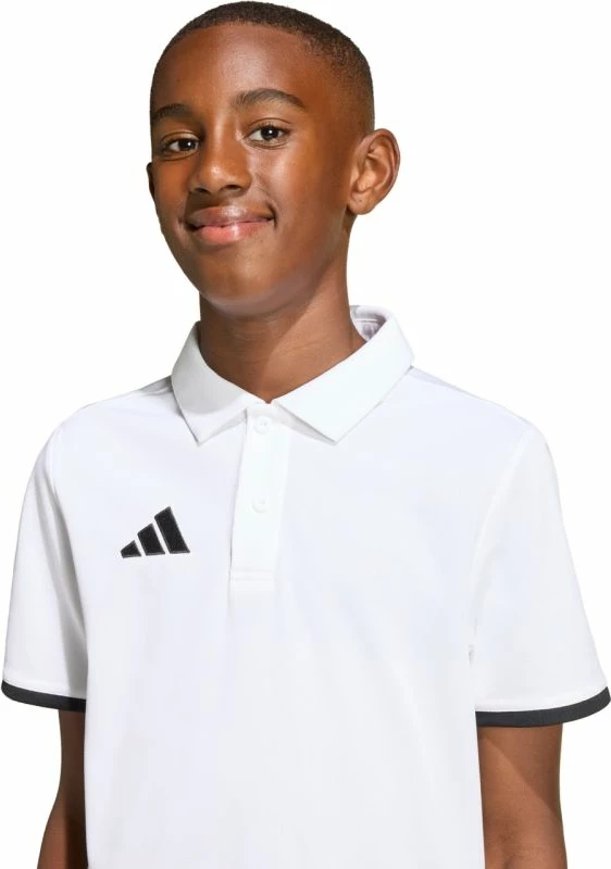 Maicë polo për fëmijë adidas Entrada 26, e bardhë