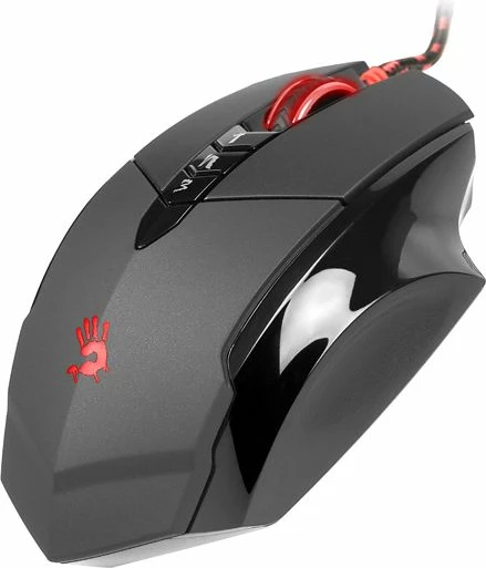 Maus gaming A4Tech Bloody V7m, 3200 DPI, 1000 Hz, USB me kabllo 1.8 m, i zi