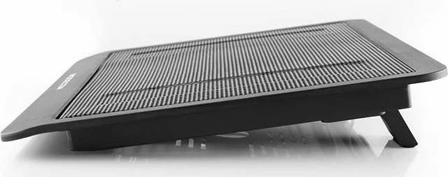 Pllakë ftohëse për laptop Modecom CF-13, deri 14\" , 1x140mm ventilator, LED, kënd i rregullueshëm, e zezë