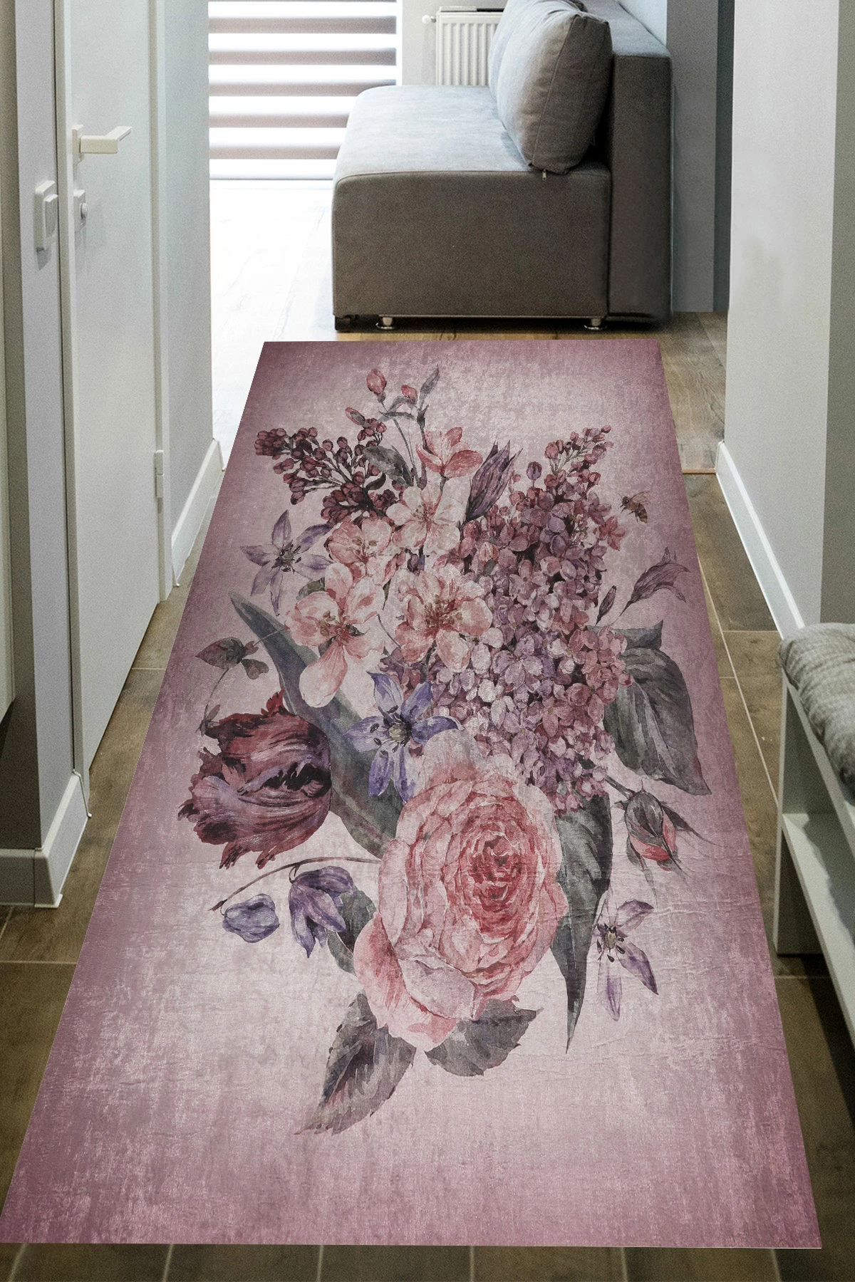 Qilim për korridor, ngjyrë pluhur, Conceptum Hypnose, Mu149, 80x150cm