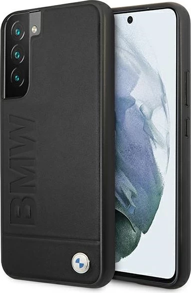 Mbështjellës BMW Signature për Samsung Galaxy S22+, hardcase, i zi