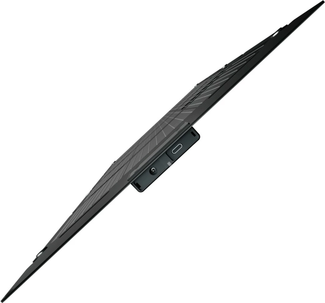 Panel diellor EcoFlow 45W, monokristalin, IP68, USB Type-C, zi