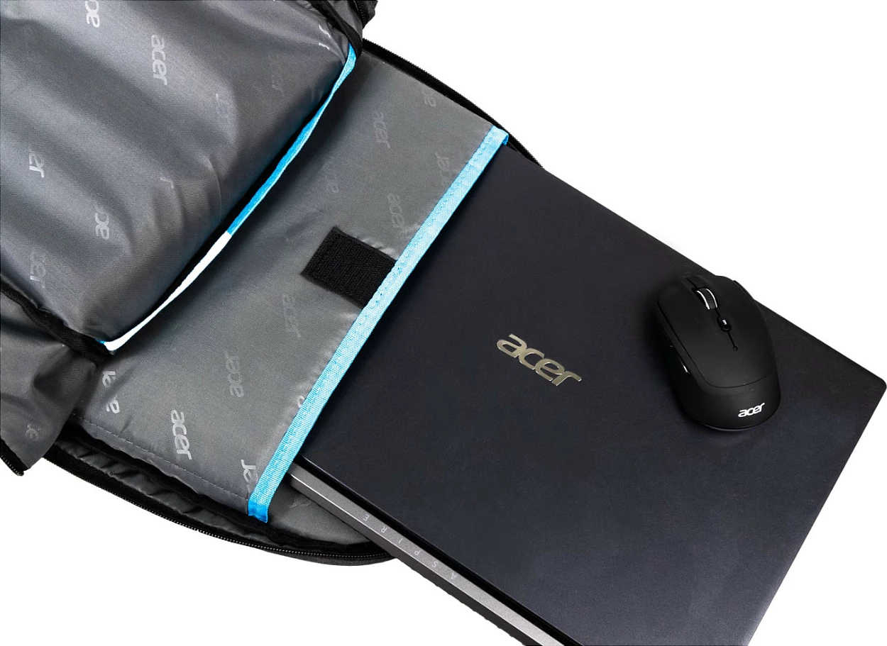 Çantë shpine Acer Predator Urban PBG510, për laptop 18", 27L, e papërshkueshme nga uji, Zi/Blu