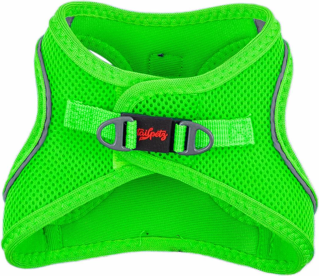 Parzmore për qen, ngjyrë Neo Green, Air-Mesh, XS