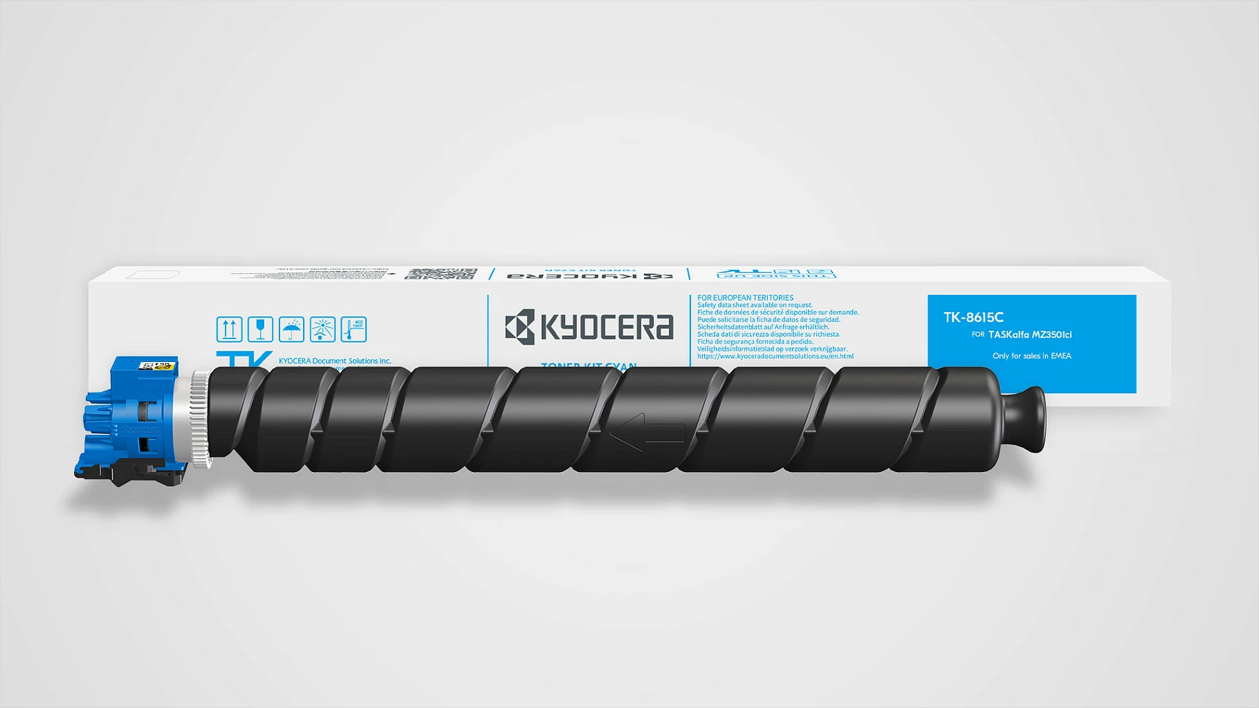 Toner Kyocera TK-8615C HY, Cyan, 24.000 faqe, për TASKalfa MZ3501ci