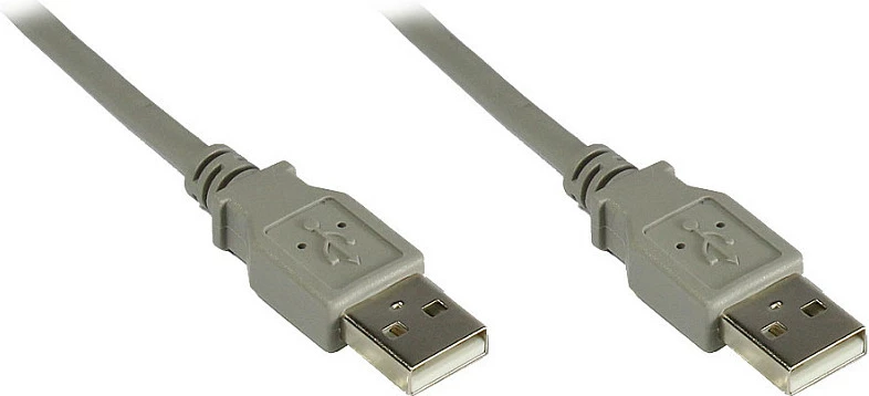 Kabllo USB GoodConnections USB 2.0 A-A, 3 m, gri