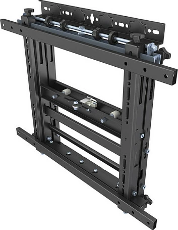 Mbajtëse muri për TV/monitor Equip Popout 1Gelenk, 19"-55", VESA 600x400, 50 kg, e zezë