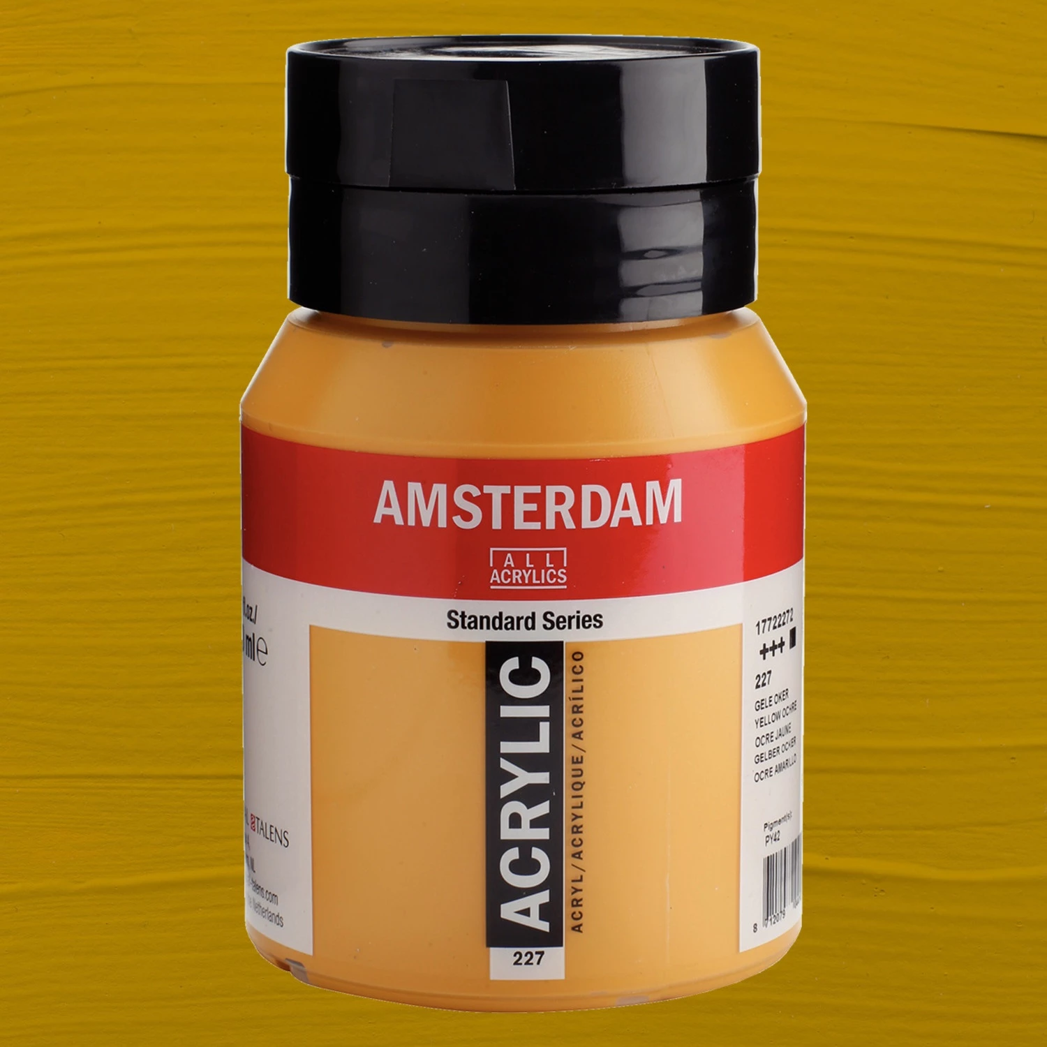 Amsterdam Standard Series Acrylic – Ngjyrë Akrilike 500 ml (Yellow Ochre 227)
