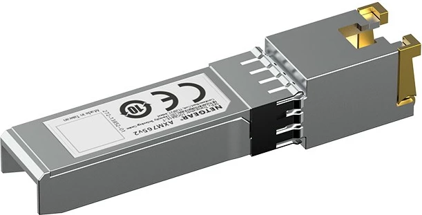 Transceiver SFP+ NETGEAR AXM765-20000S, 10Gbps, Fiber optic, gri
