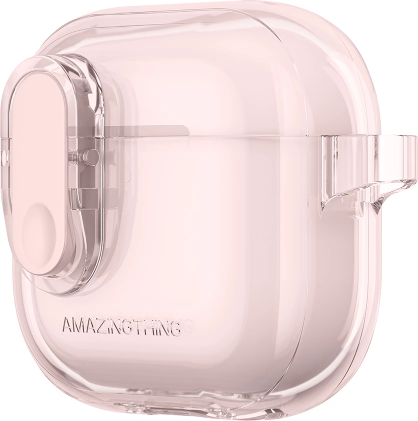 Mbështjellës AmazingThing Minimal për AirPods 4, Rozë