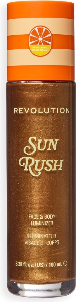 Revolution - Body highlighter Sun Rush - Caramel Bronze