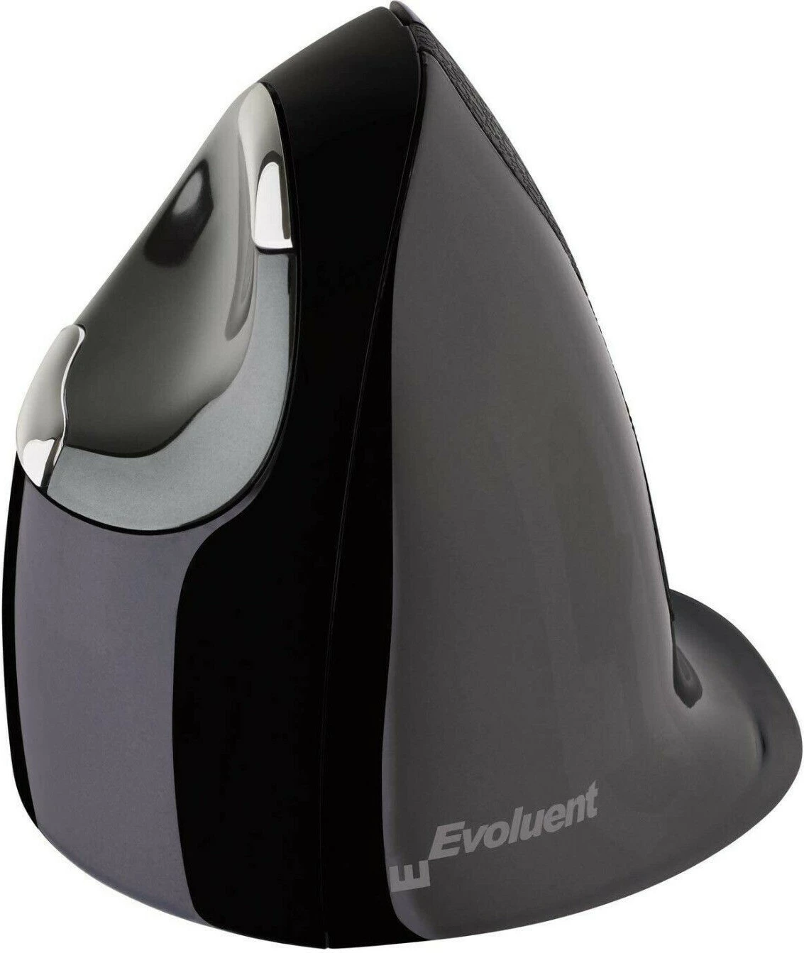 Maus vertikal Evoluent Vertical Mouse D wireless, 6 butona, medium, për dorën e djathtë, zi