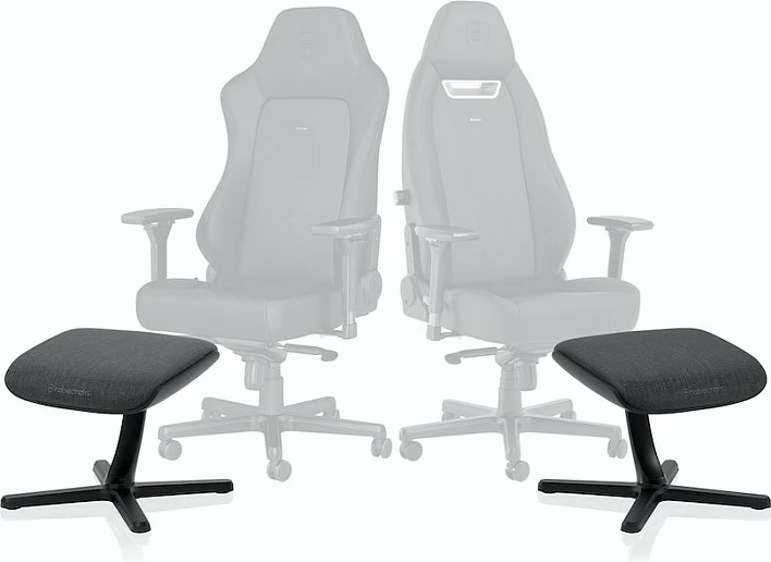 Mbështetëse këmbësh Noblechairs Footrest 2, TX, antracit